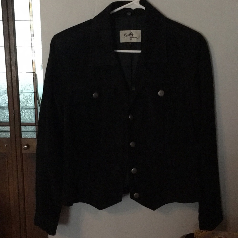 Vintage Suede Fitted Jacket